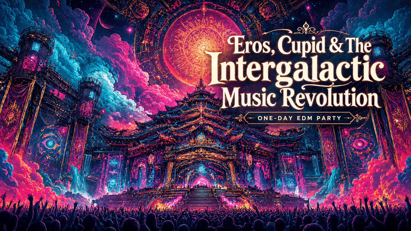 Eros, Cupid & The Intergalactic Music Revolution Miami cover image
