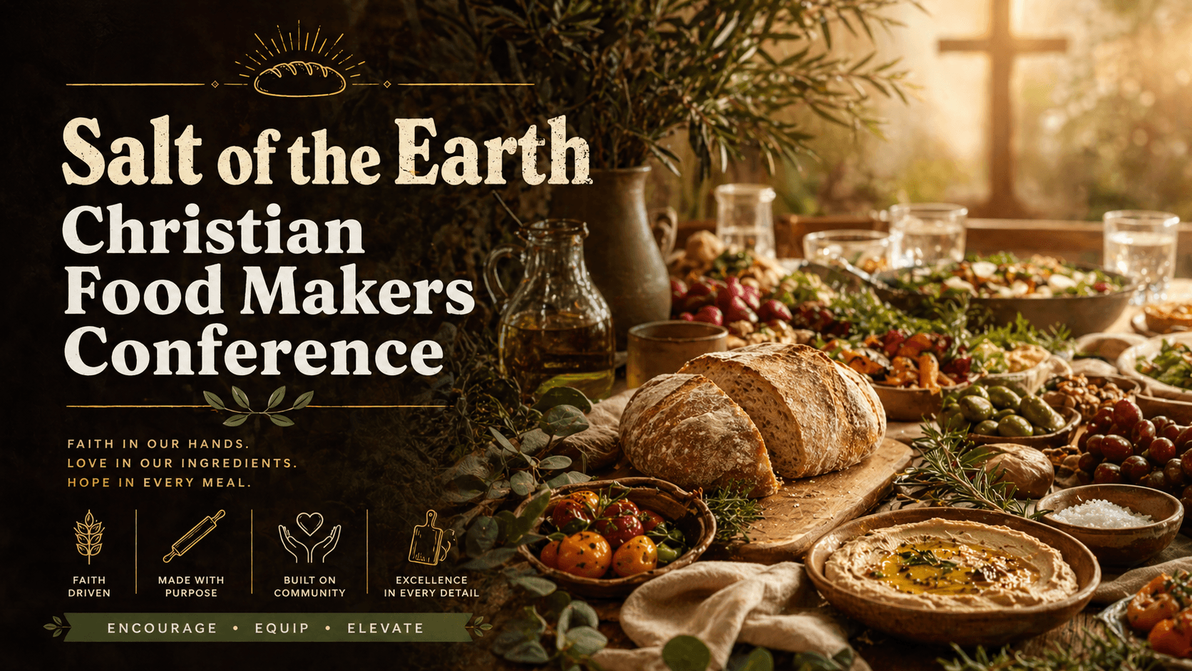 Salt of the earth Christian Food Makers Conference Salt Lake City cover image