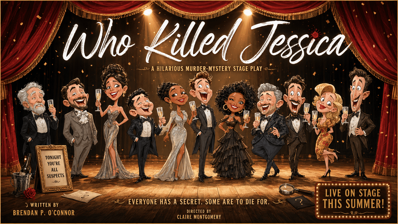 Who Killed Jessica - Stage Play cover image